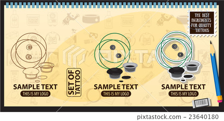 Caps paint , grommet, elastic 23640180