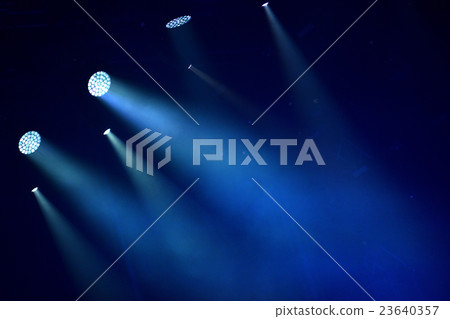 Colorful stage lights Colorful stage lights 23640357