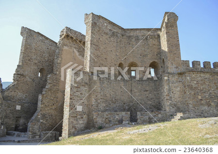 Genoese fortress. Crimea. Sudak 23640368