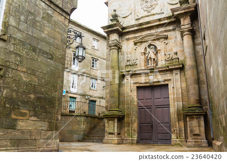 Spain Square of Santiago de Compostela's Old Town 23640420