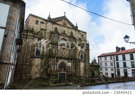 Spain Square of Santiago de Compostela's Old Town Spain Square of Santiago de Compostela's Old Town 23640421