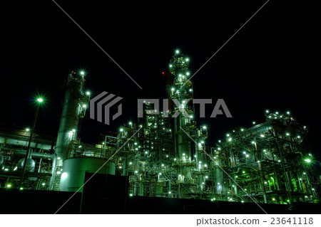 Yokkaichi Plant Night view 23641118
