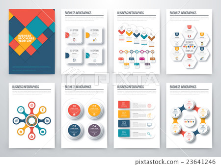 Modern infographic vector concept Modern infographic vector concept 23641246