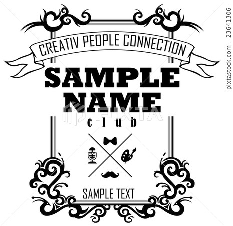 Sample name - Stock Illustration [23641306] - PIXTA