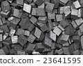 black styrofoam pellets 23641595