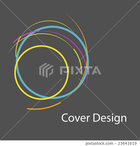 Abstract line circle design-插圖素材 [23641619] - PIXTA圖庫