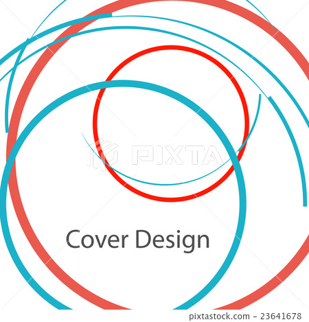 Abstract line circle design - Stock Illustration [23641678] - PIXTA