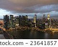 Singapore city at night 23641857