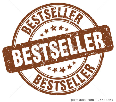 bestseller brown grunge round vintage rubber stamp - Stock Illustration ...