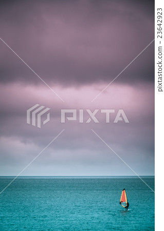 Lonely surfer Lonely surfer 23642923
