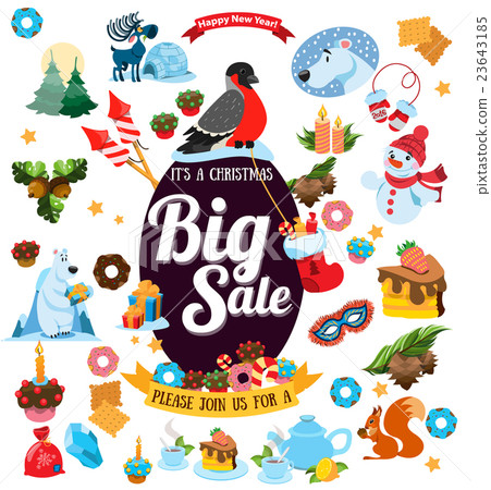 Christmas big sale and Happy New Year 23643185