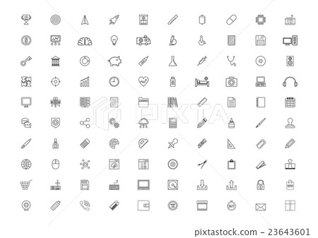 outline icon set outline icon set 23643601