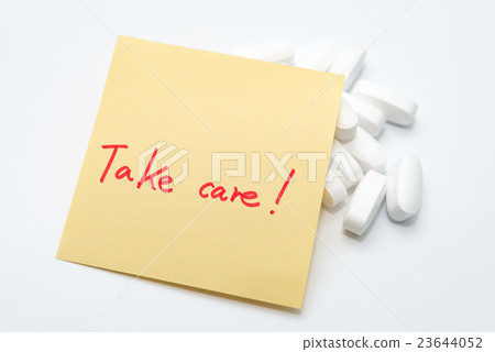 Take care! Take care! Medicine 23644052