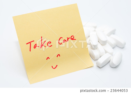 Take care! Medicine smile 23644053