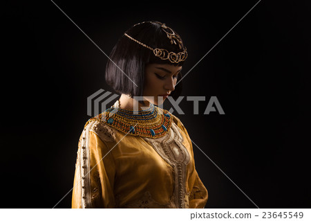 Beautiful woman like Egyptian Queen Cleopatra with 23645549