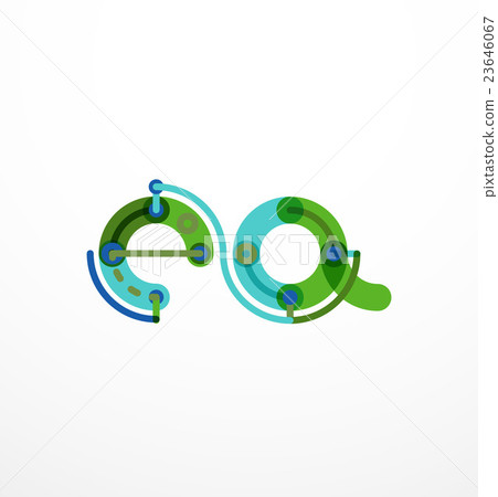 Vector letter logo 23646067