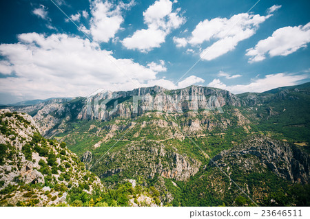 Landscape of the Gorges Du Verdon in France 23646511