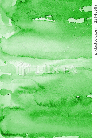 Abstract watercolor background with green layers 23646985