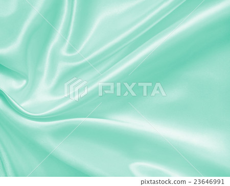 Smooth elegant green silk or satin texture 23646991