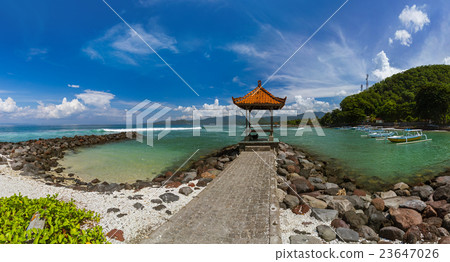 Candidasa Beach - Bali Island Indonesia Candidasa Beach - Bali Island Indonesia 23647026