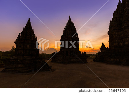 Prambanan temple on Java island - Indonesia 23647103
