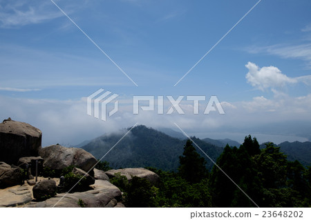 Mountain peak of Mt.Yayama 23648202