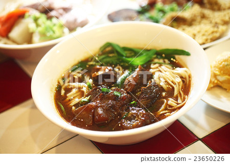 Taiwanese Beef Noodles 23650226
