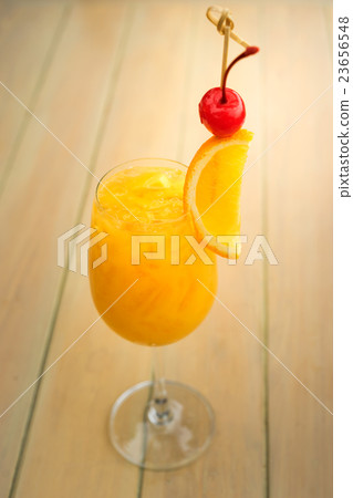 Iced orange juice mocktail Iced orange juice mocktail 23656548