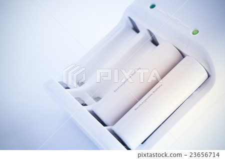 Rechargeable AA batteries. Rechargeable AA batteries. 23656714
