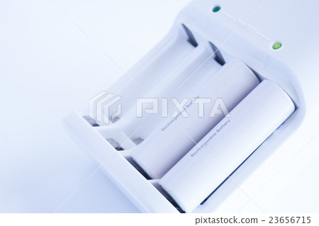 Rechargeable AA batteries. Rechargeable AA batteries. 23656715
