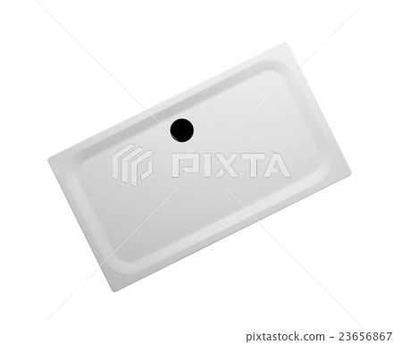 modern bath tub isolated on white modern bath tub isolated on white 23656867