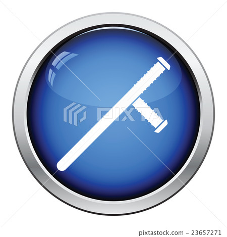 Police baton icon Police baton icon 23657271