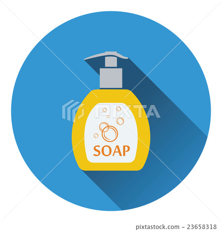 Liquid soap icon 23658318