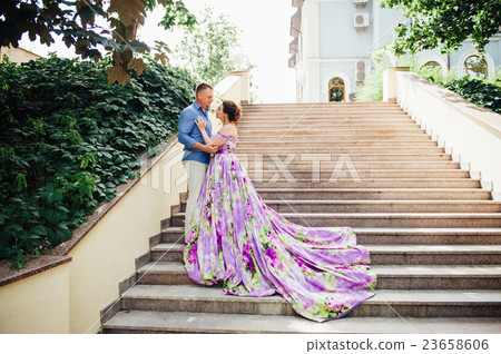 Portrait of Happy Family In Park - outdoor shot 23658606