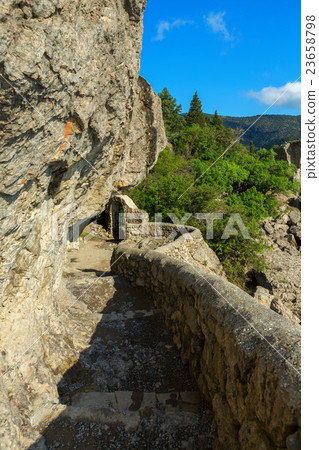 Trail Golitsyn - Falcon Path a mountain pathway Trail Golitsyn - Falcon Path a mountain pathway 23658798