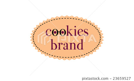 Cookies or sweets vector logo template 23659527