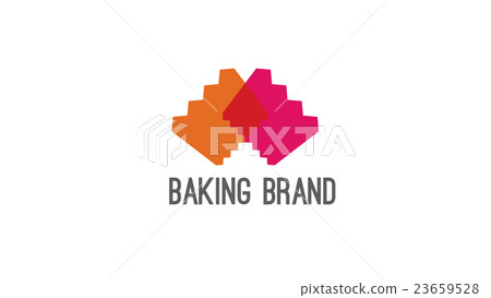 Cookies or sweets vector logo template 23659528