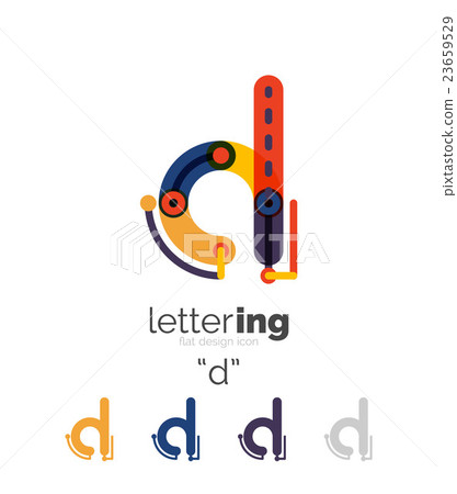 Linear business logo letter 23659529