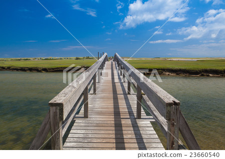 Famous Town Neck Beach Boardwalk in Sandwich Famous Town Neck Beach Boardwalk in Sandwich 23660540