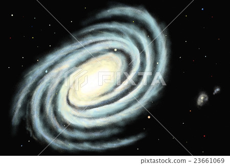 Milky Way galaxy image Milky Way galaxy image 23661069