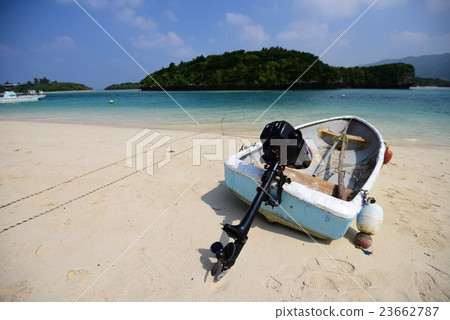石垣風光[沙灘船] 23662787