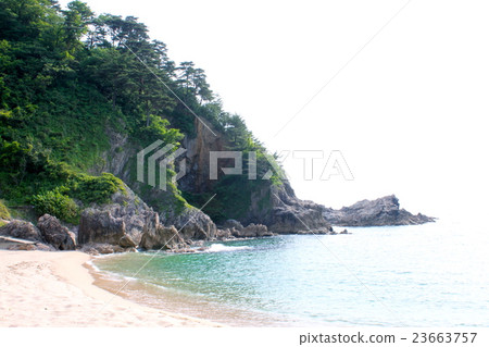Sasagawa flowing beach with beach Sasagawa flowing beach with beach 23663757