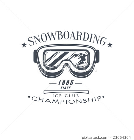Ice Club Championship Emblem Design 23664364
