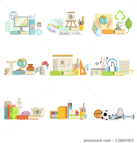 Different School Classes And Sciences Related 23664365