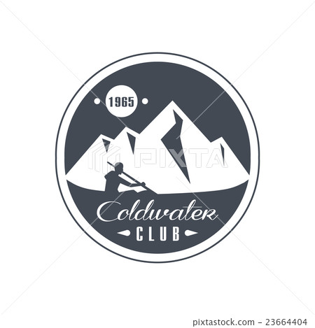 Mountain Coldwater Club Emblem Design 23664404