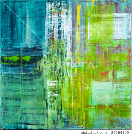 Abstract painted canvas. Oil paints on a palette. Abstract painted canvas. Oil paints on a palette. 23664509