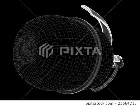 Single grenade with copy space Single grenade with copy space 23664715