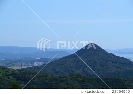 I look for Atago mountain from Sasa Otake I look for Atago mountain from Sasa Otake 23664900