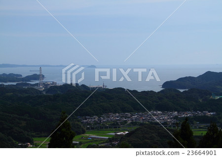 Overlooking Aiura Power Station from Sasa Otake Overlooking Aiura Power Station from Sasa Otake 23664901