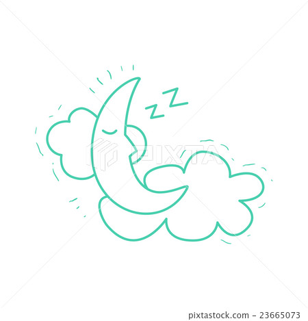 Crescent Moon Sleeping On The Clouds Crescent Moon Sleeping On The Clouds 23665073